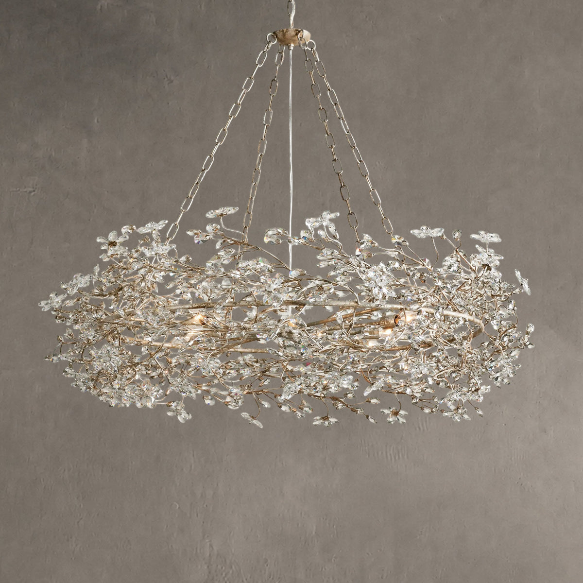 Bloomtress Crown Chandelier 39" 48" 60"