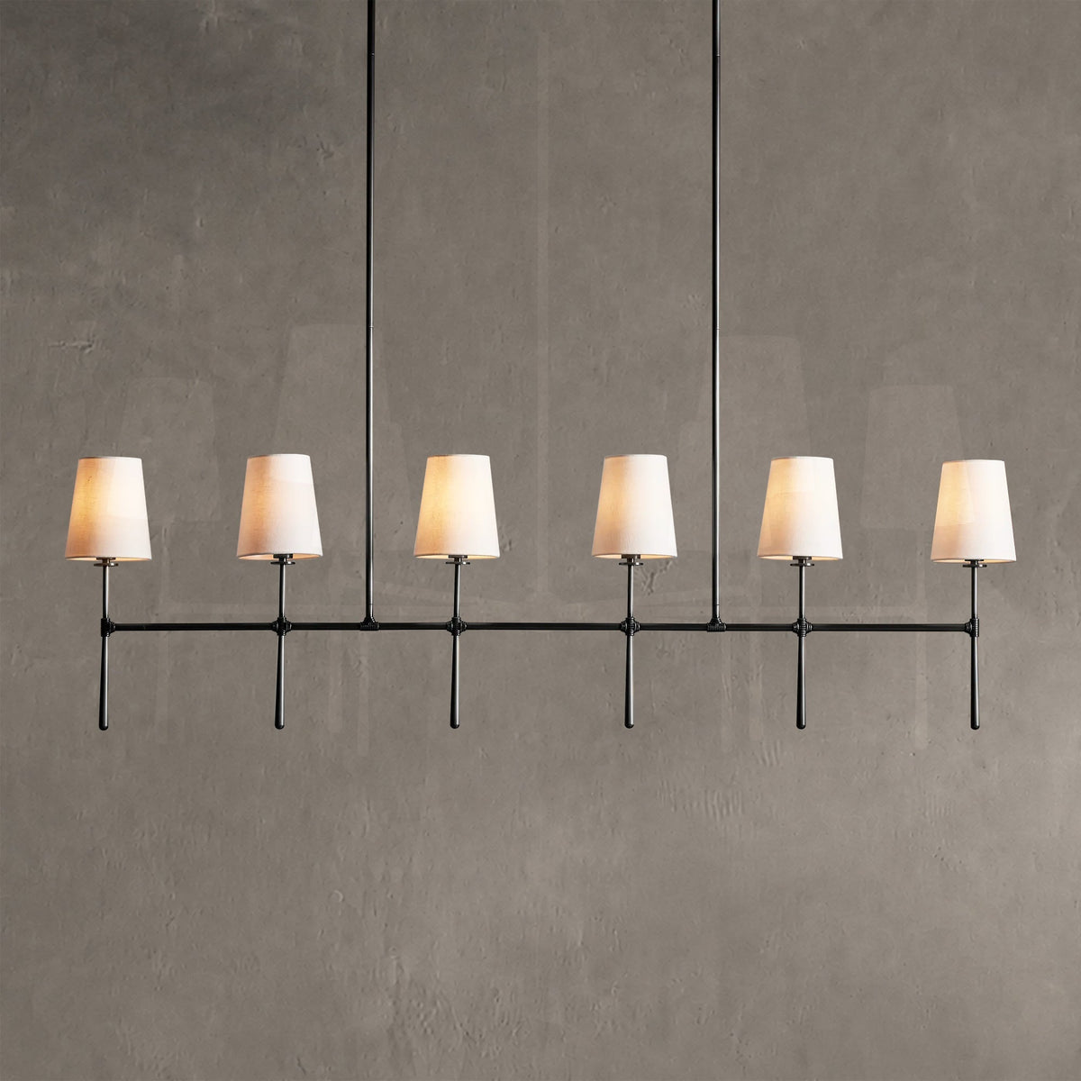 Tapercrest Linear Chandelier 5 Light / 6 Light