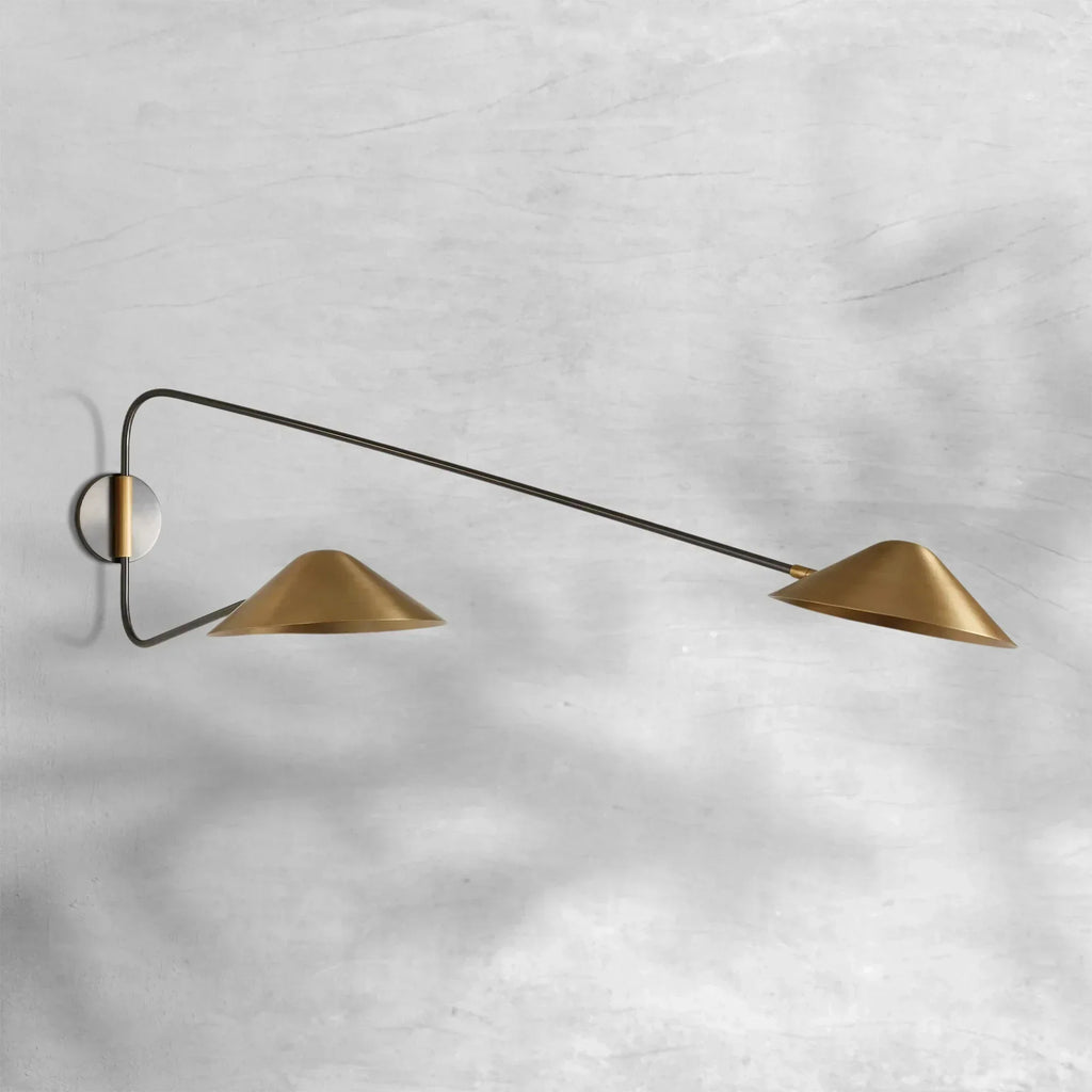 Pivotray Long Arm 2-Light Wall Sconce