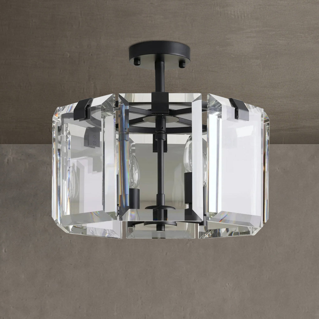 Gleamframe 4-Light Flushmount