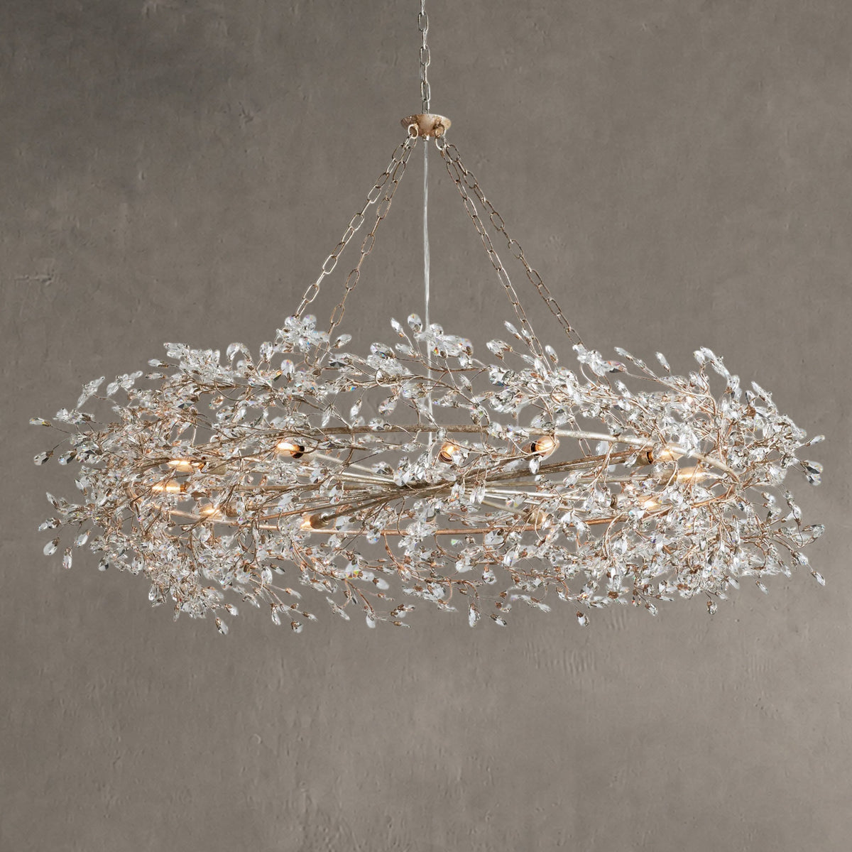 Bloomtress Crown Chandelier 39" 48" 60"