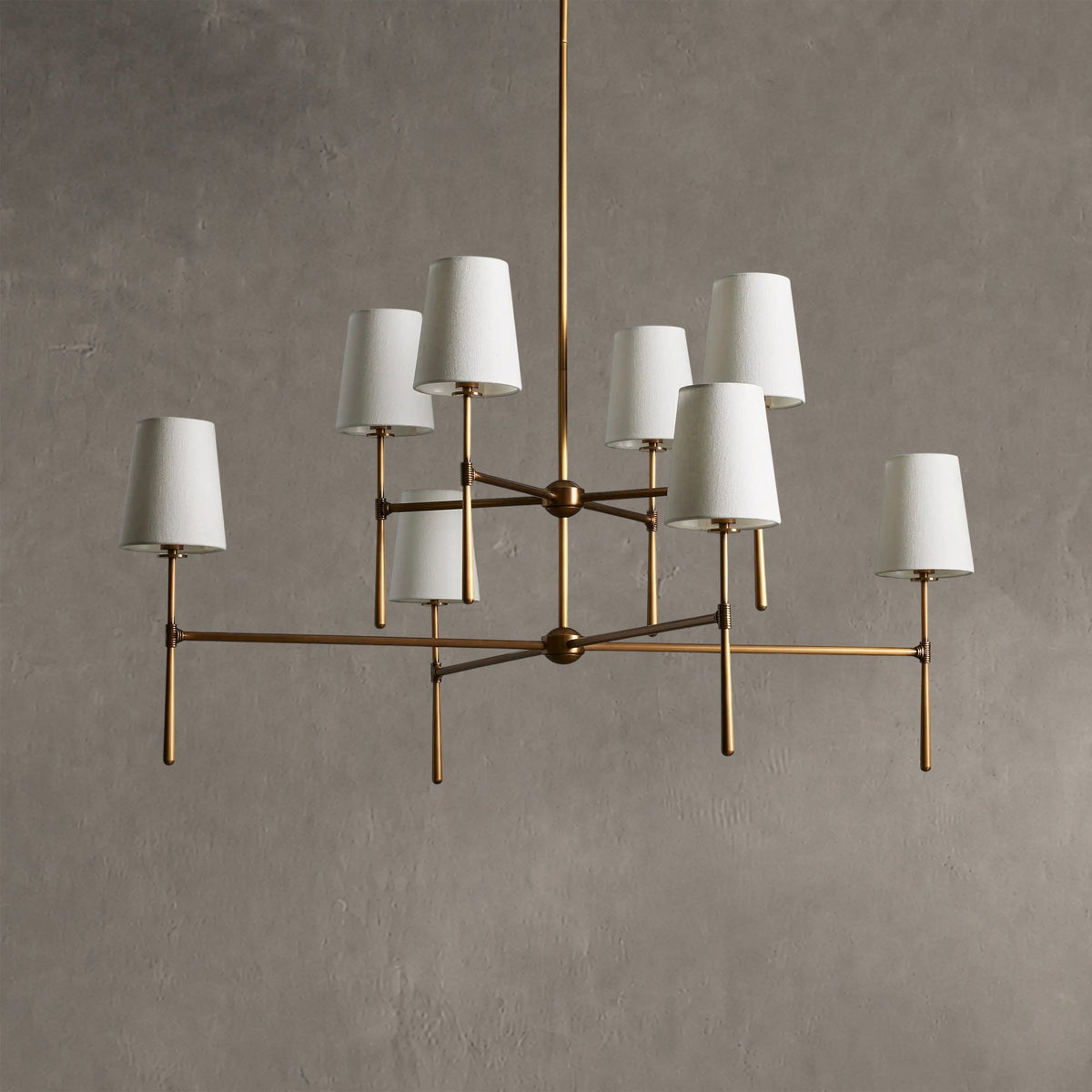 Tapercrest 2-Tier Round Chandelier 48"
