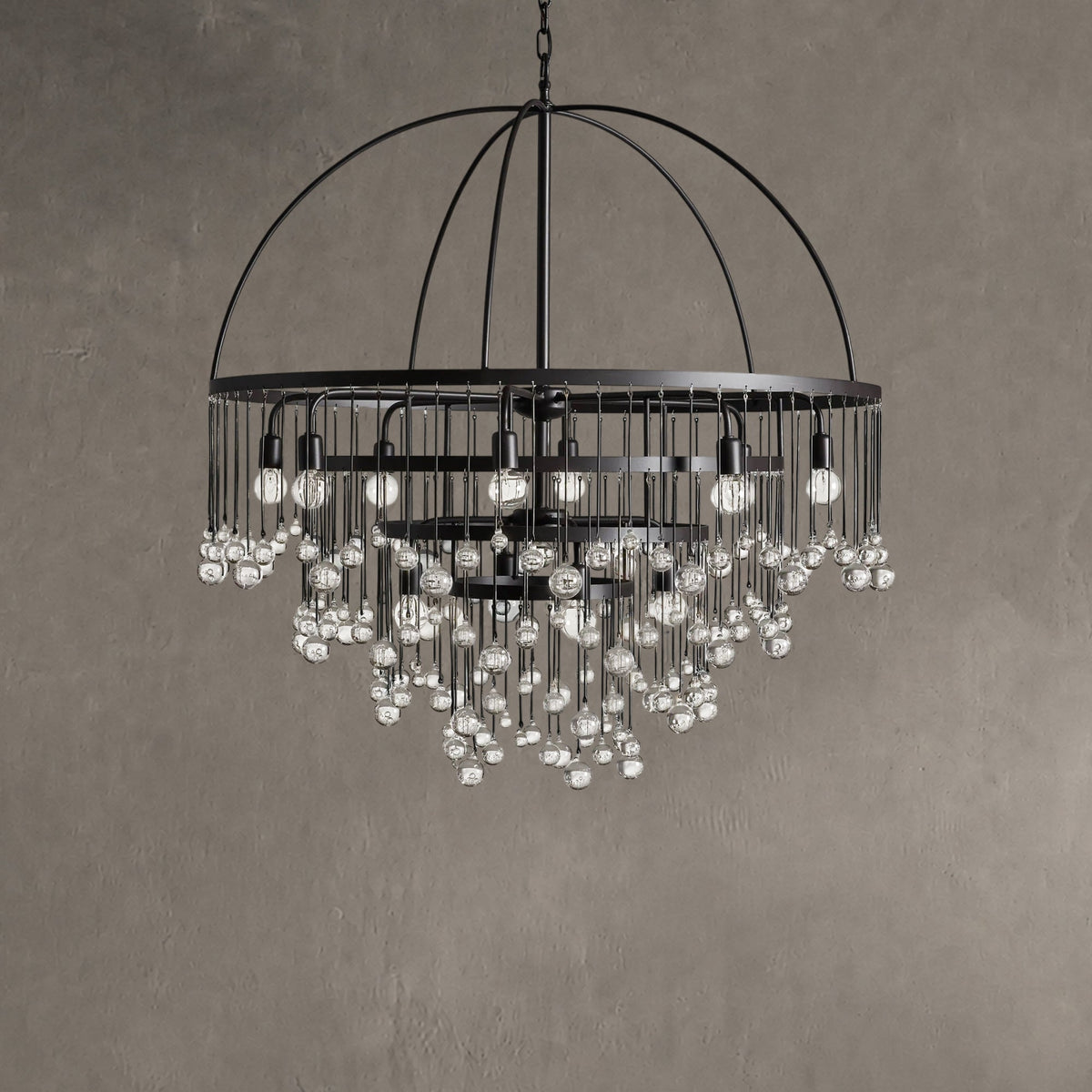 Gembough Crystal Ball Round Chandelier 5 Light / 8 Light