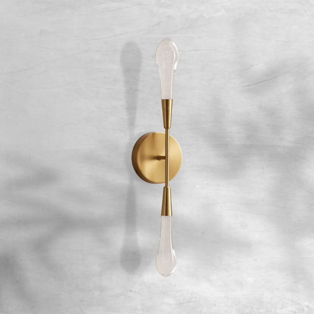 Rillfall Double Sconce