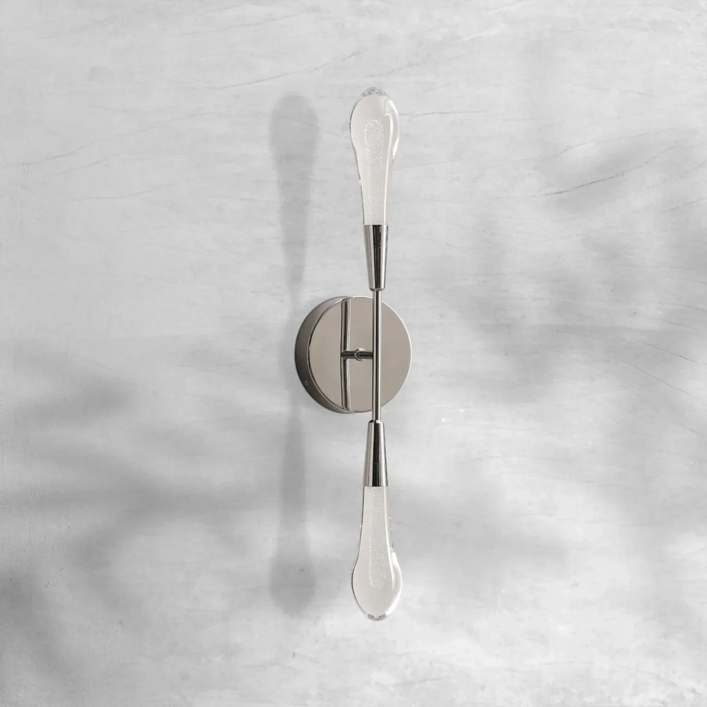 Rillfall Double Sconce