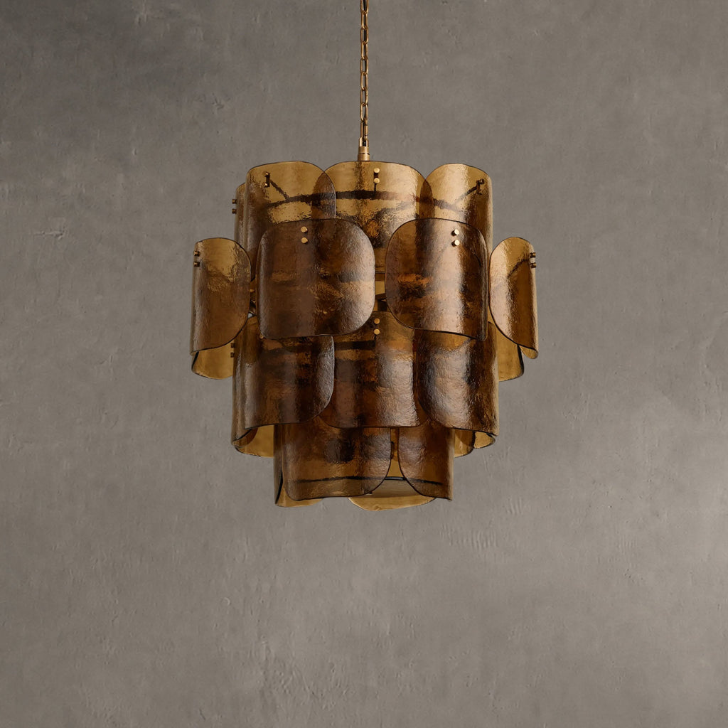Veilfold Round Chandelier