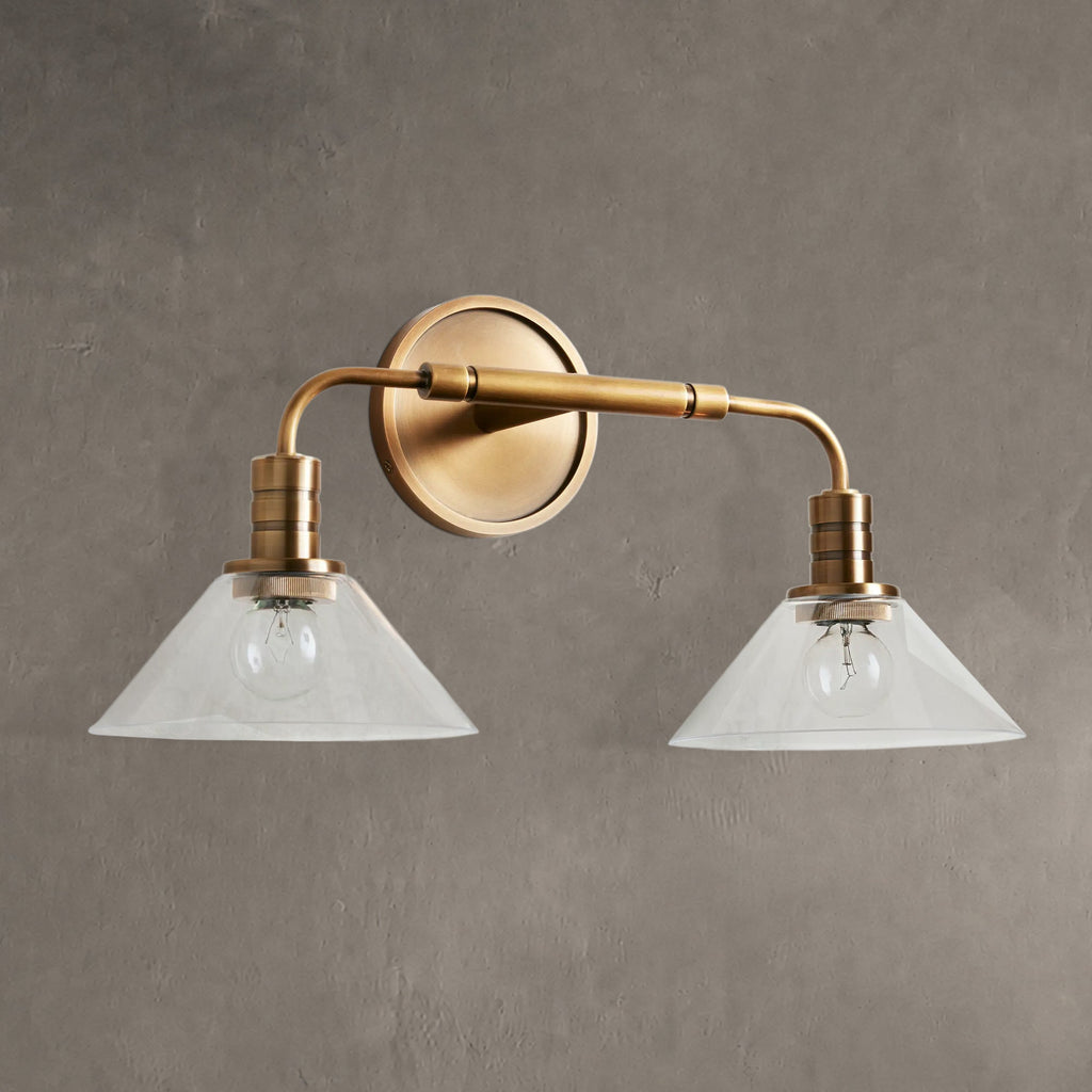 Conehaven Double Wall Sconce