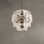 Veilfold Round Chandelier