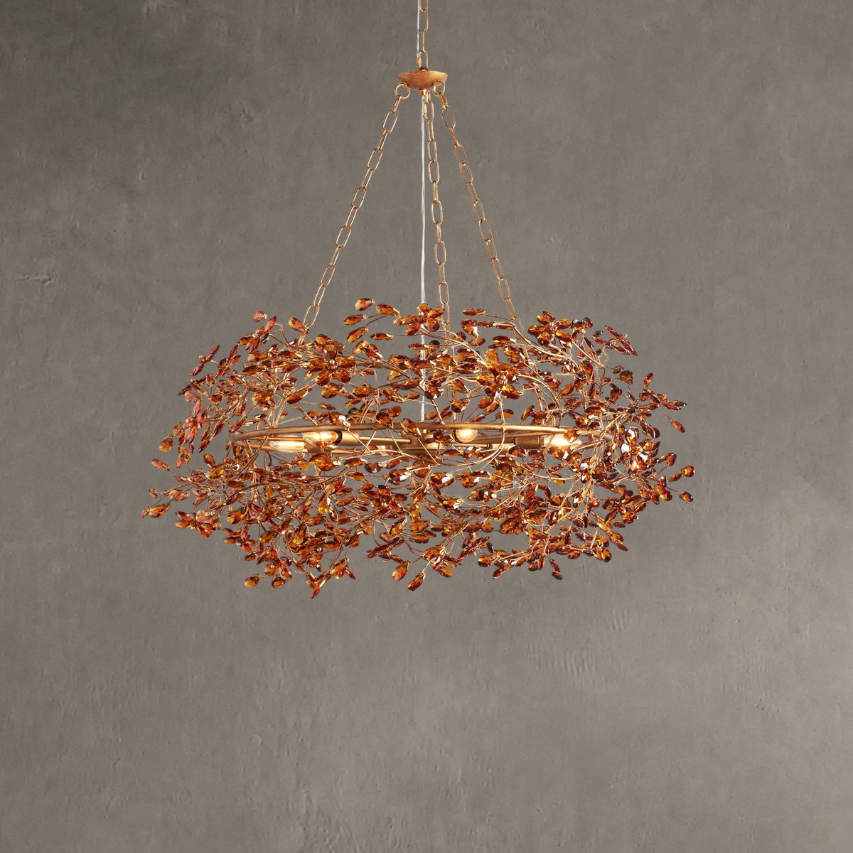 Bloomtress Crown Chandelier 39" 48" 60"
