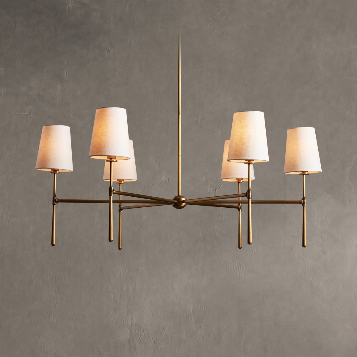 Tapercrest Round Chandelier 4 Light / 6 Light