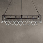 Gembough Crystal Ball Rectangular Chandelier 47'' 60''