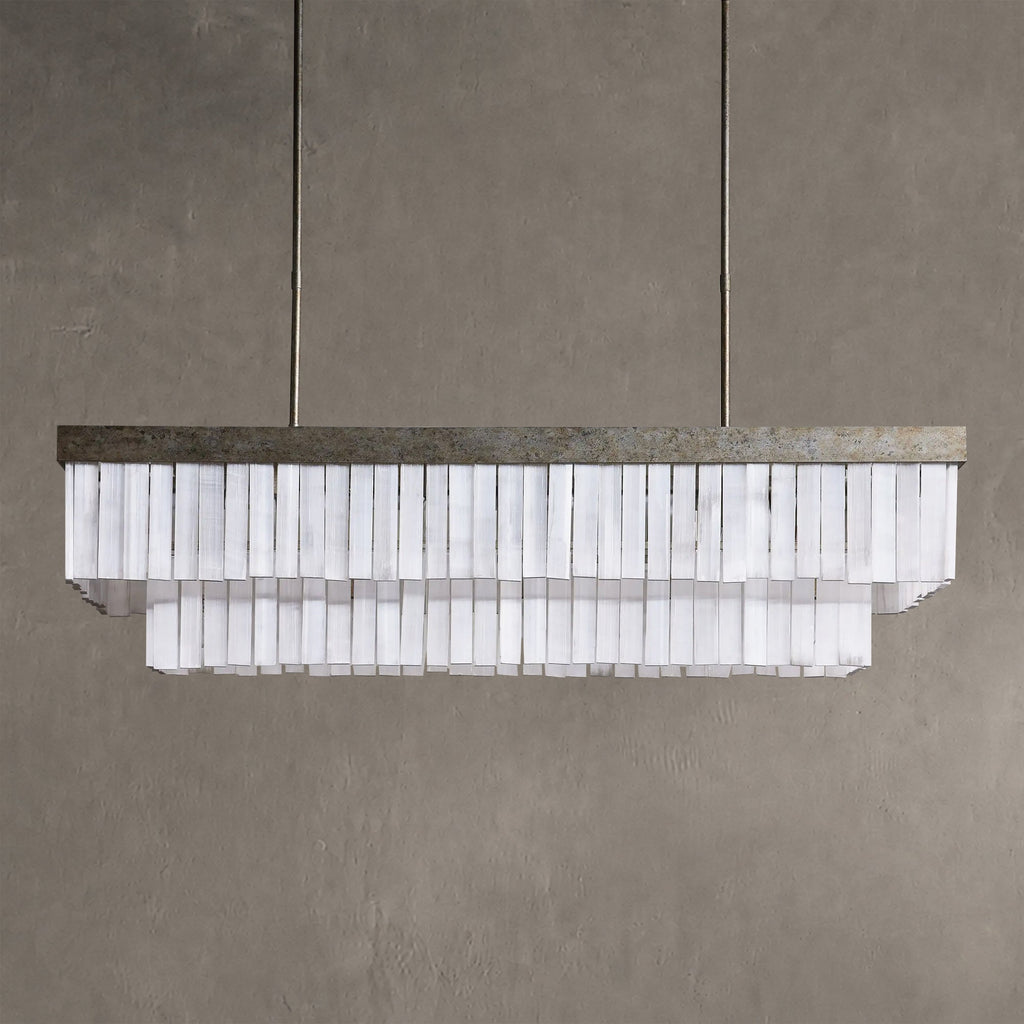 Sparveil Rectangular Chandelier 49''59''
