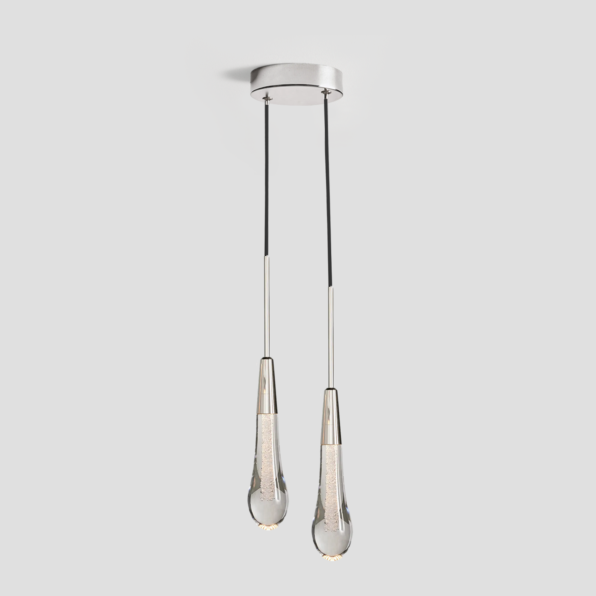 Rillfall Crystal Pendant 1 light 2 lights