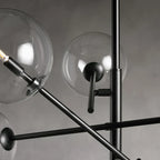 Orbtrail Modern Glass Ball Chandelier