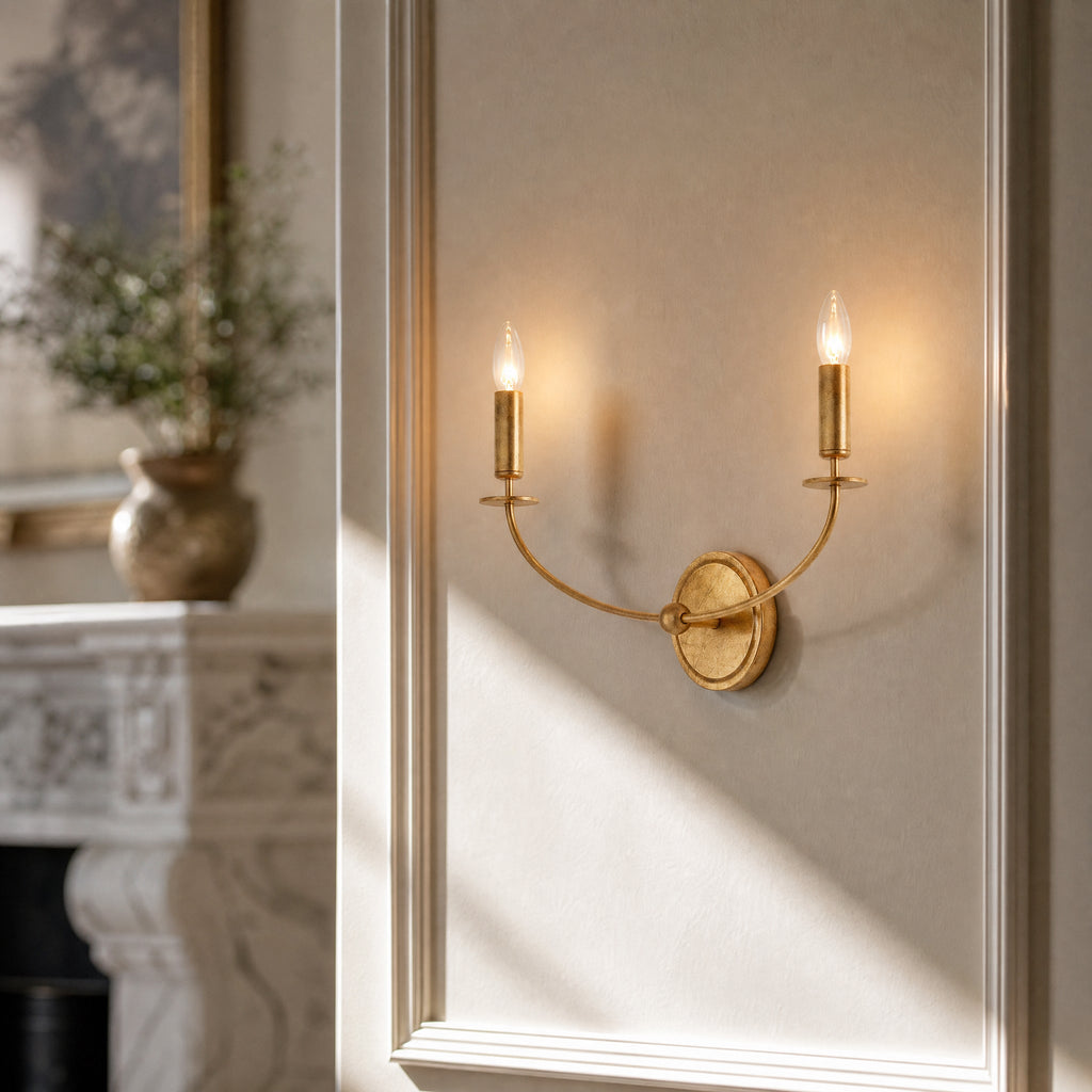 Swooplace 2-Light Wall Sconce