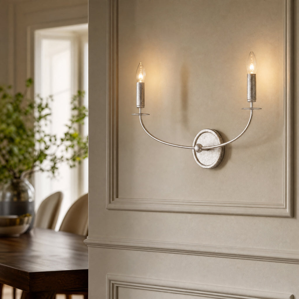 Swooplace 2-Light Wall Sconce
