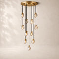 Perlisse Round Chandelier 22"