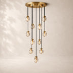 Perlisse Round Chandelier 22"