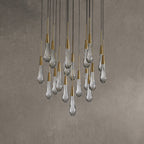 Rillfall Round Chandelier 17" 24" 36“48‘’ 58“
