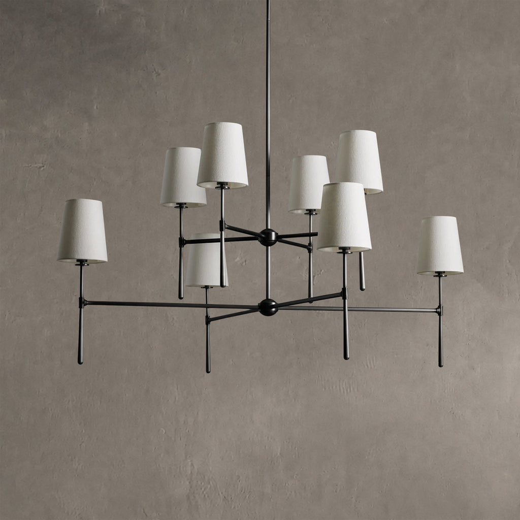 Tapercrest 2-Tier Round Chandelier 48"
