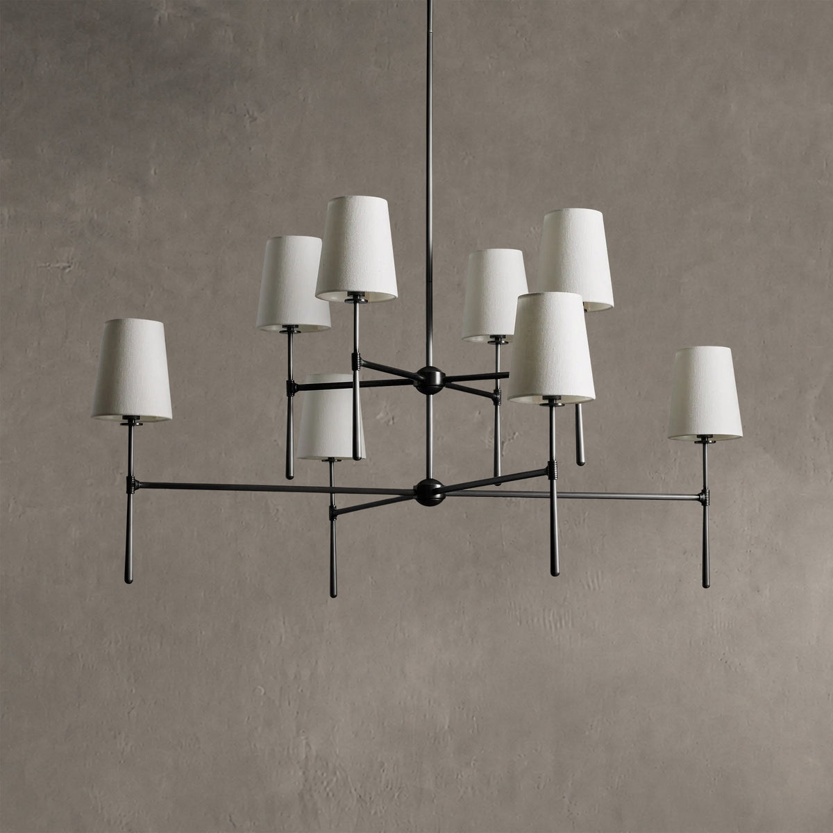 Tapercrest 2-Tier Round Chandelier 48"