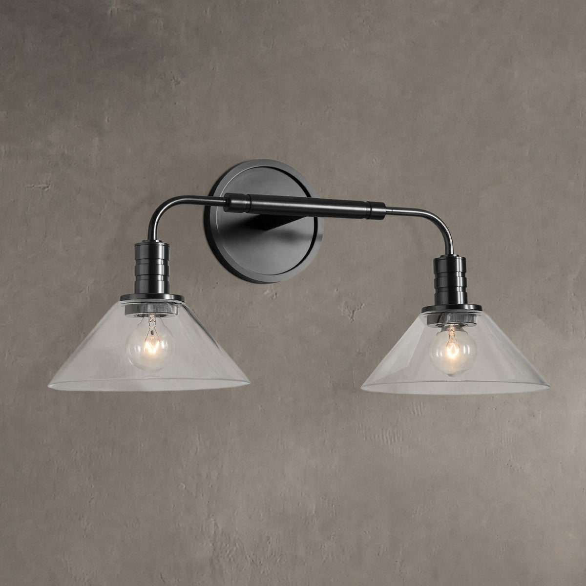 Conehaven Double Wall Sconce