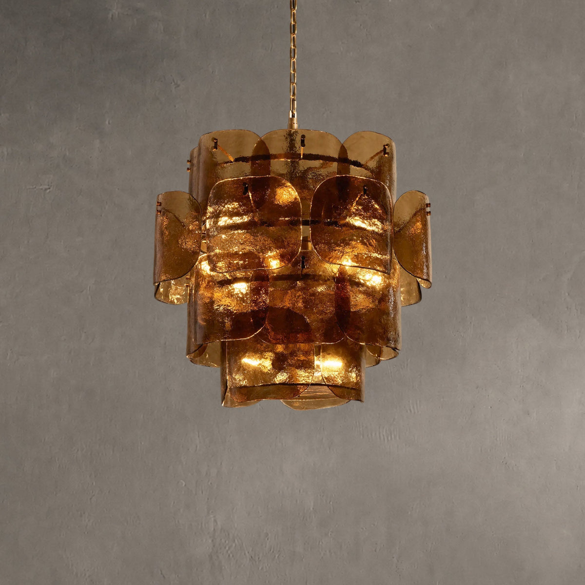 Veilfold Round Chandelier