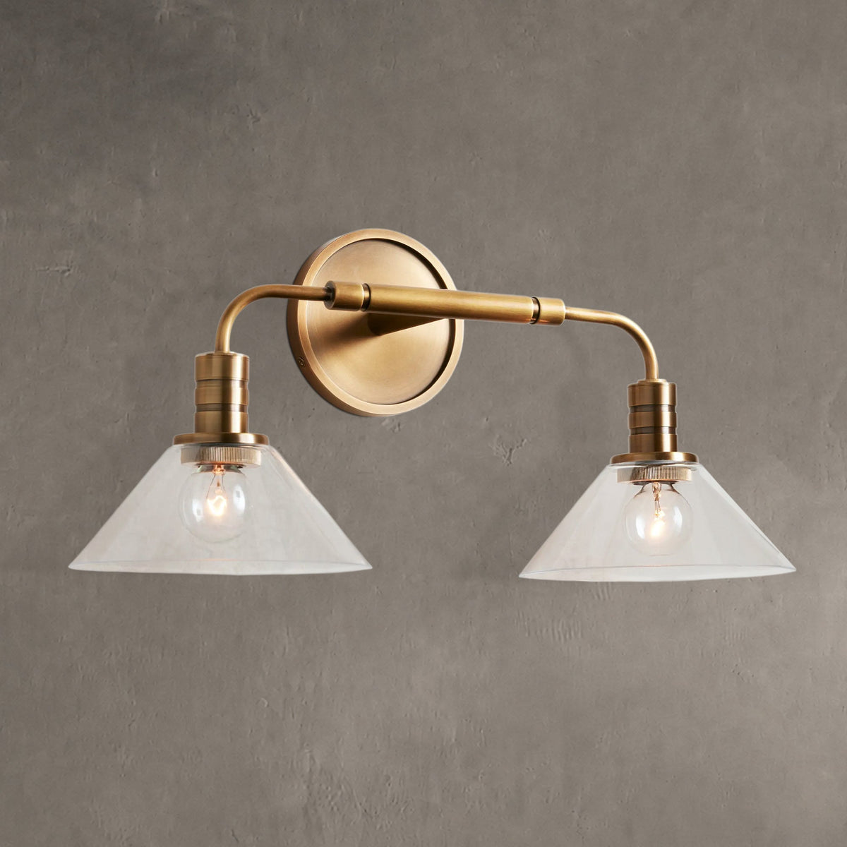 Conehaven Double Wall Sconce