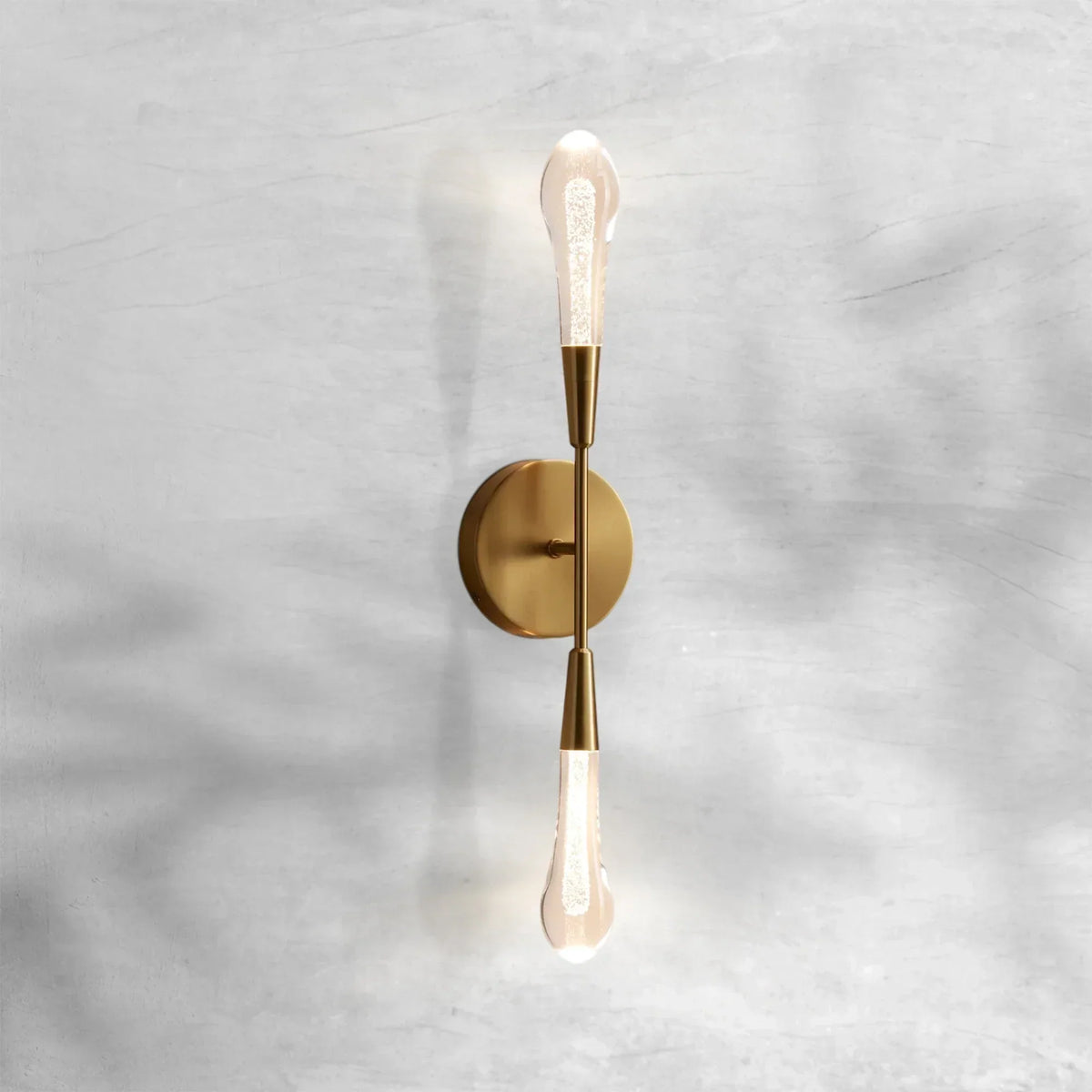 Rillfall Double Sconce