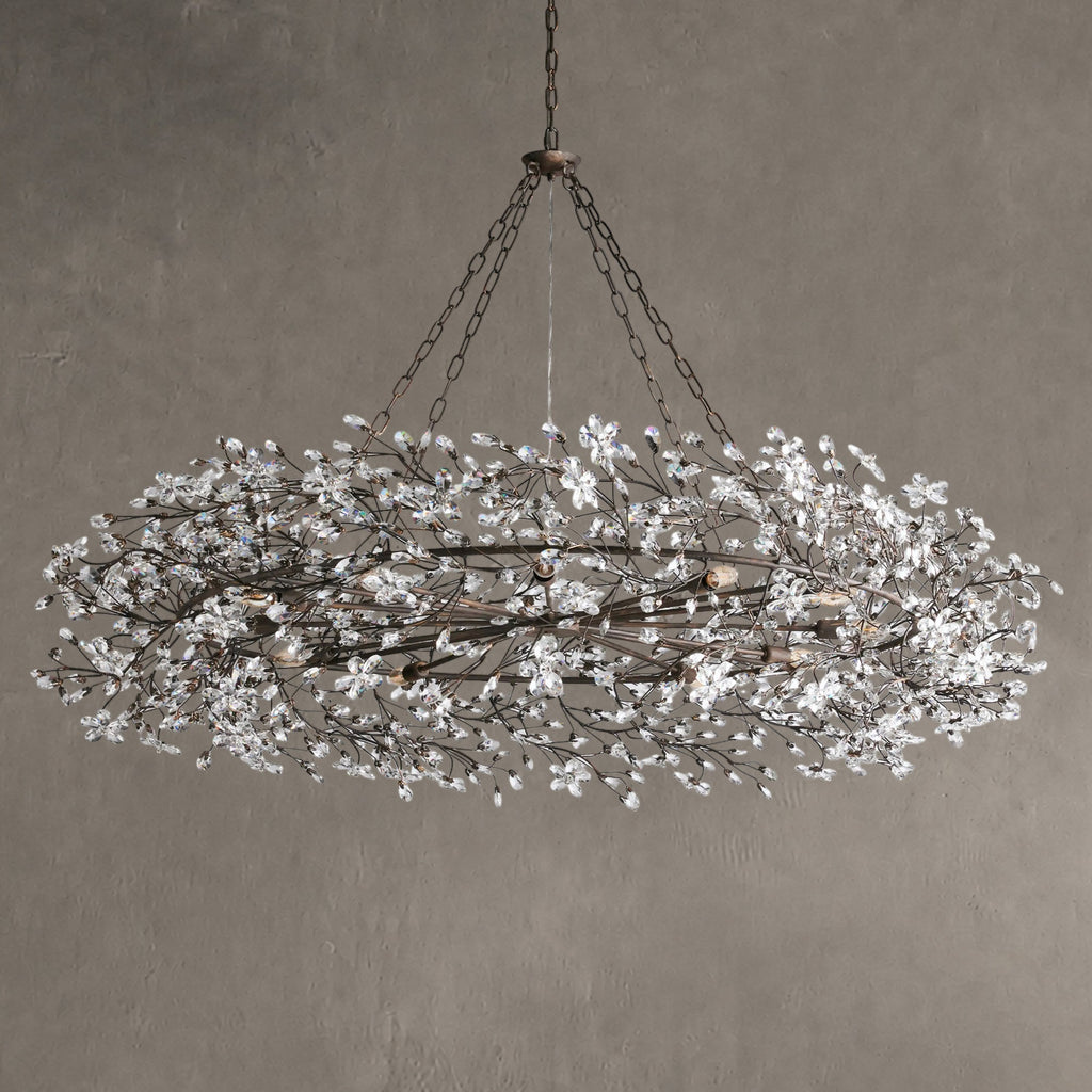 Bloomtress Crown Chandelier 39" 48" 60"