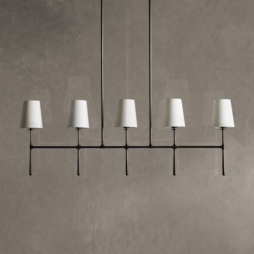 Tapercrest Linear Chandelier 5 Light / 6 Light