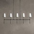 Tapercrest Linear Chandelier 5 Light / 6 Light