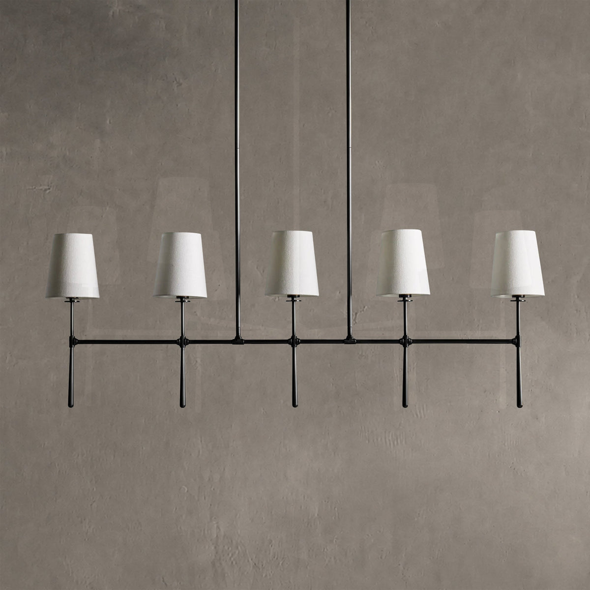 Tapercrest Linear Chandelier 5 Light / 6 Light