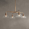 Conehaven Glass Round Chandelier 30'' 52''
