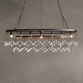 Gembough Oval Crystal Ball 7 Light Chandelier
