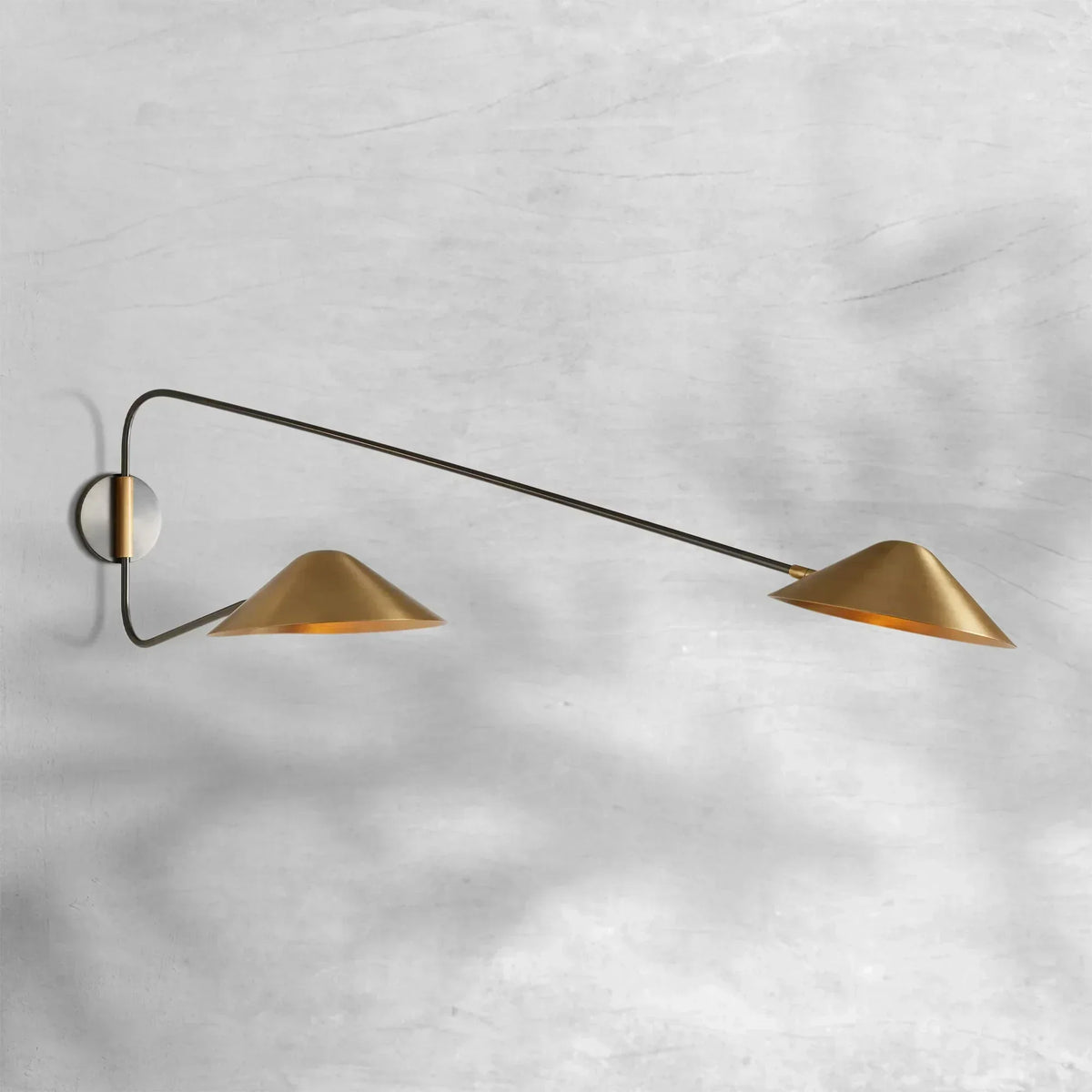 Pivotray Long Arm 2-Light Wall Sconce