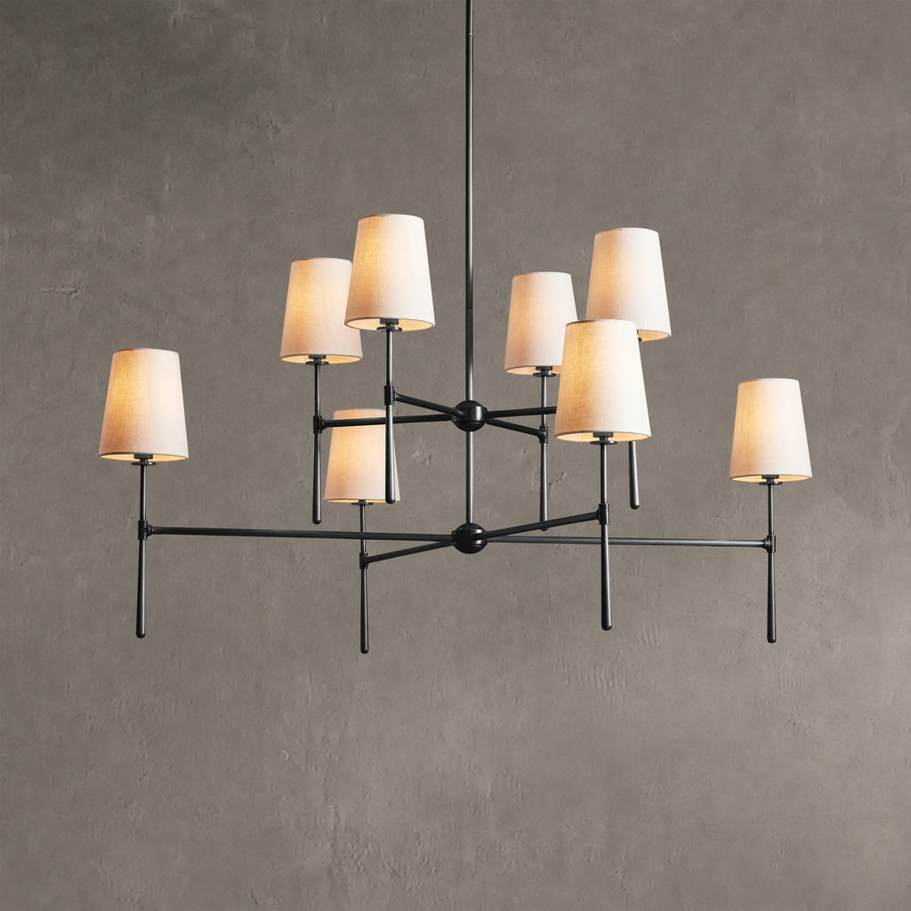 Tapercrest 2-Tier Round Chandelier 48"