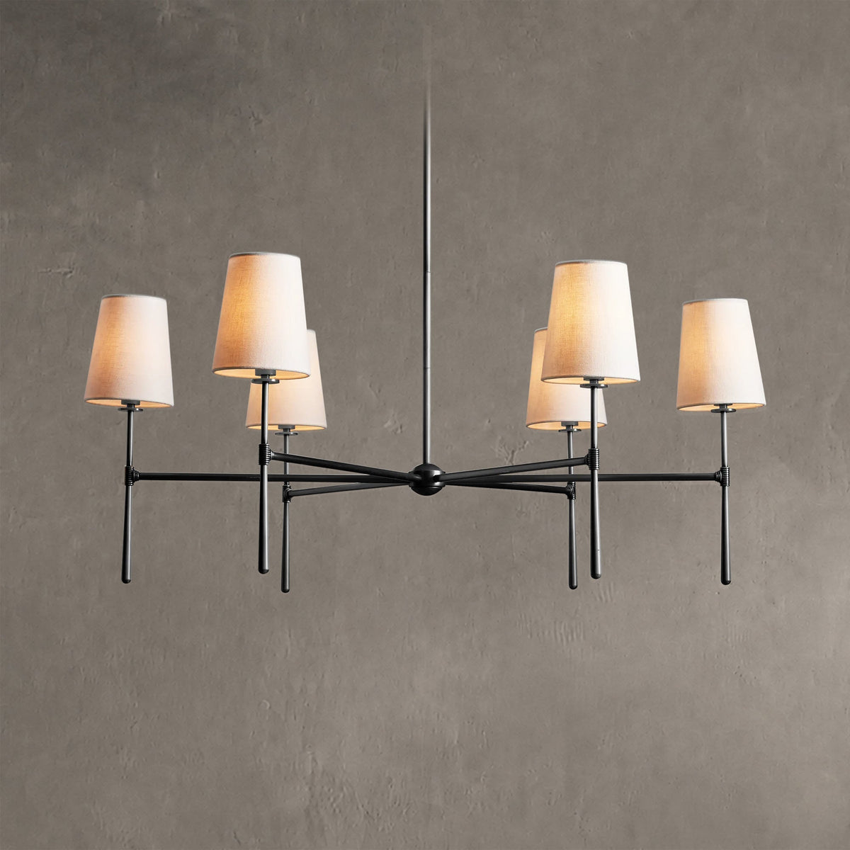 Tapercrest Round Chandelier 4 Light / 6 Light