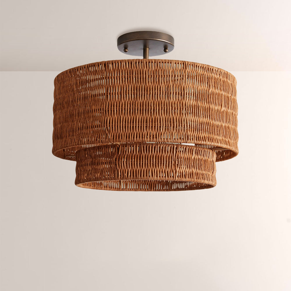 Weavefall Flush Mount
