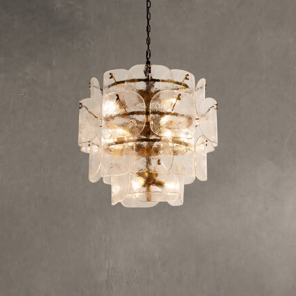 Veilfold Round Chandelier