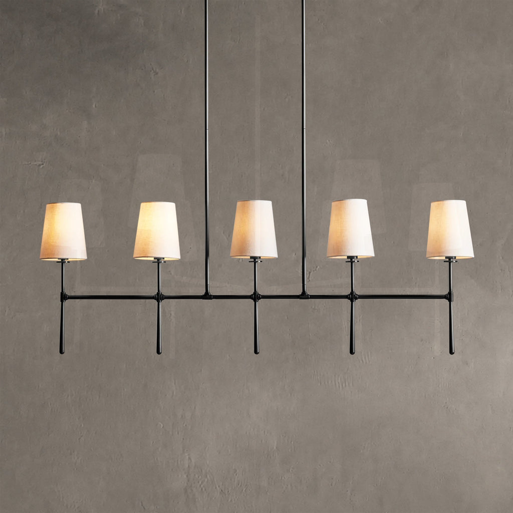 Tapercrest Linear Chandelier 5 Light / 6 Light