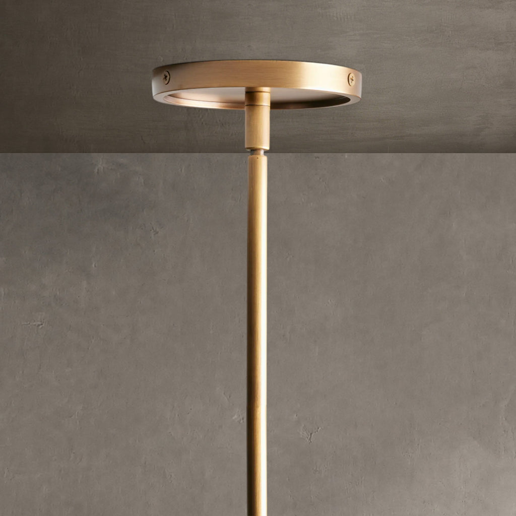 Conehaven Glass Round Chandelier 30'' 52''