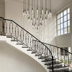 Rillfall Round Chandelier 17" 24" 36“48‘’ 58“