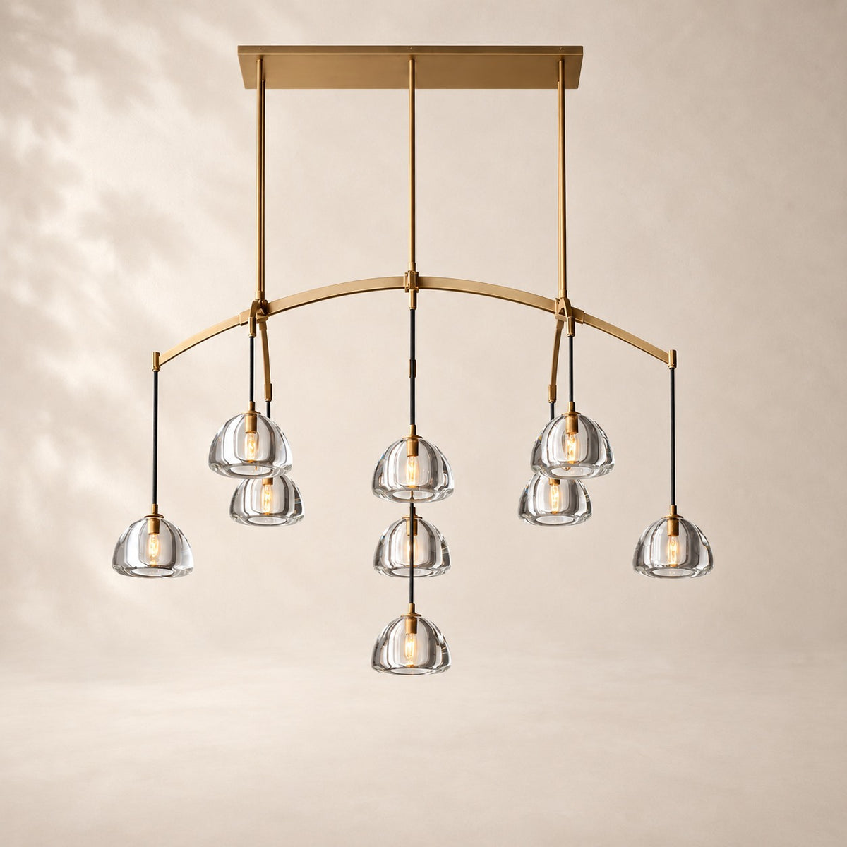 Hemora Linear Chandelier 54"