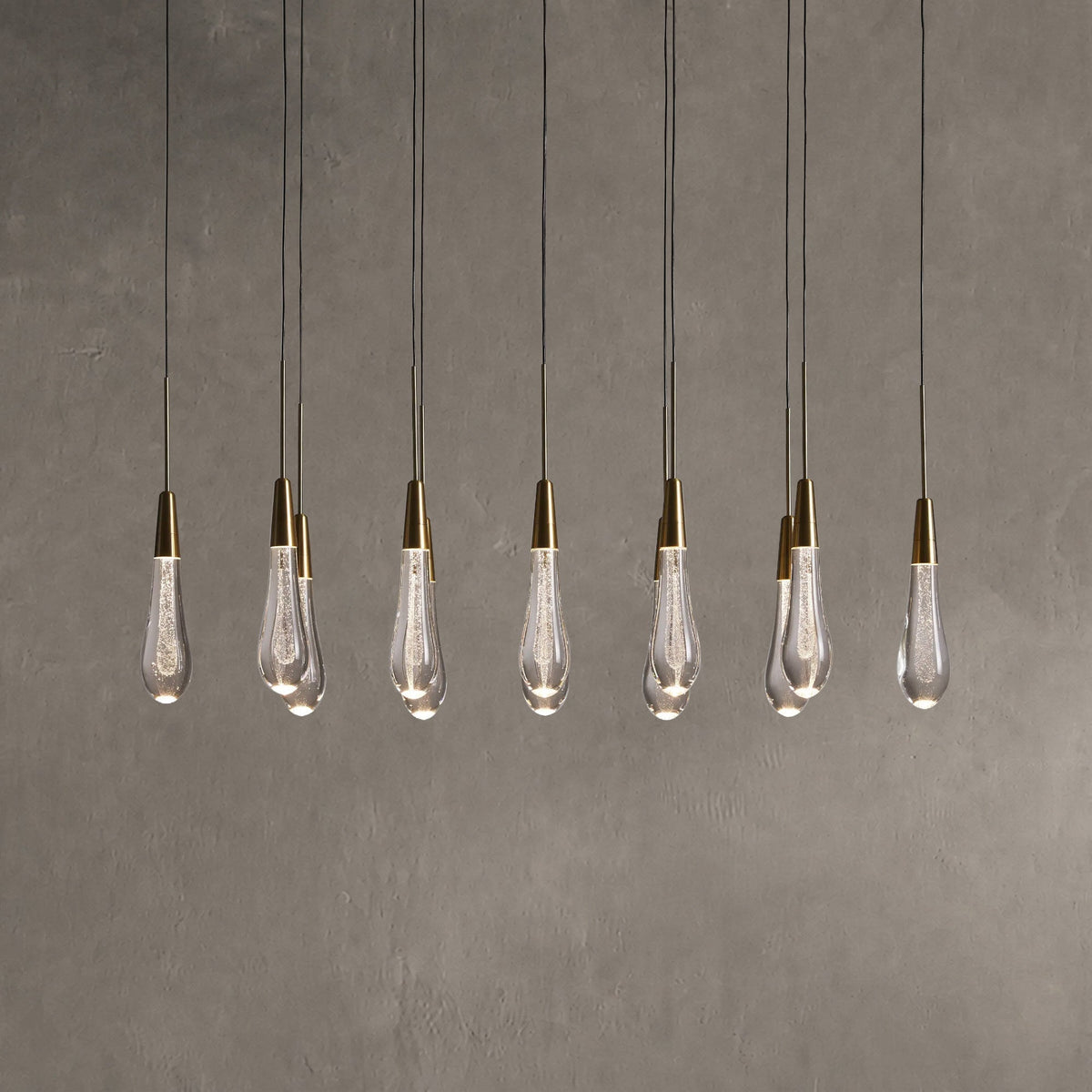 Rillfall Linear Chandelier 37"50"70"87"120"