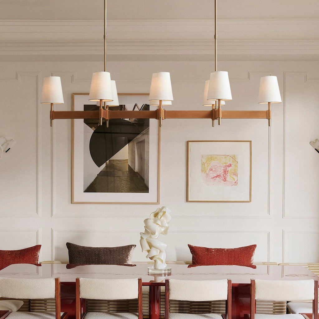 Stitchfield Linear Chandelier 6/8/10 Light