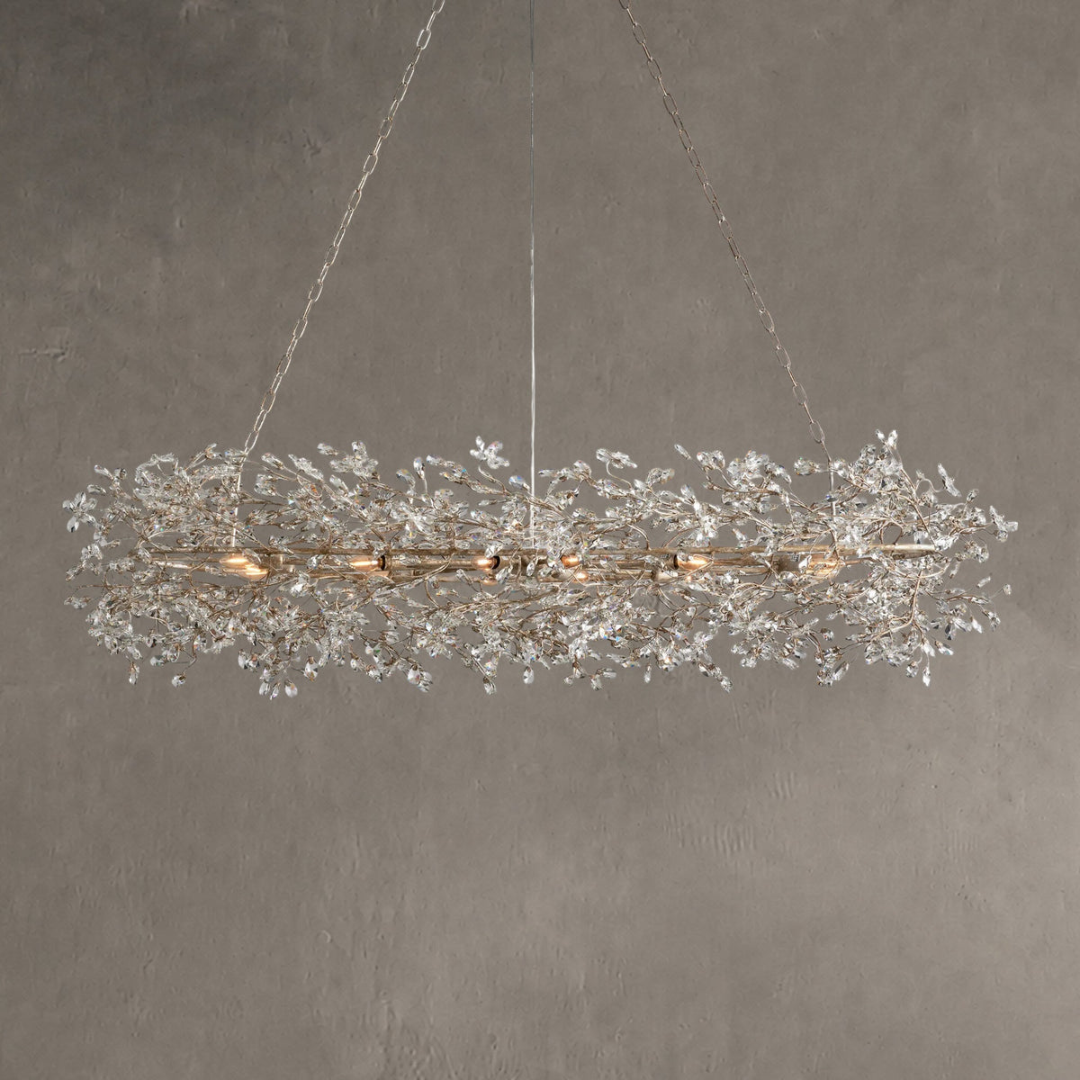 Bloomtress Oval Chandelier 62''74''