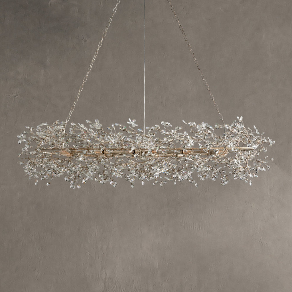 Bloomtress Oval Chandelier 62''74''
