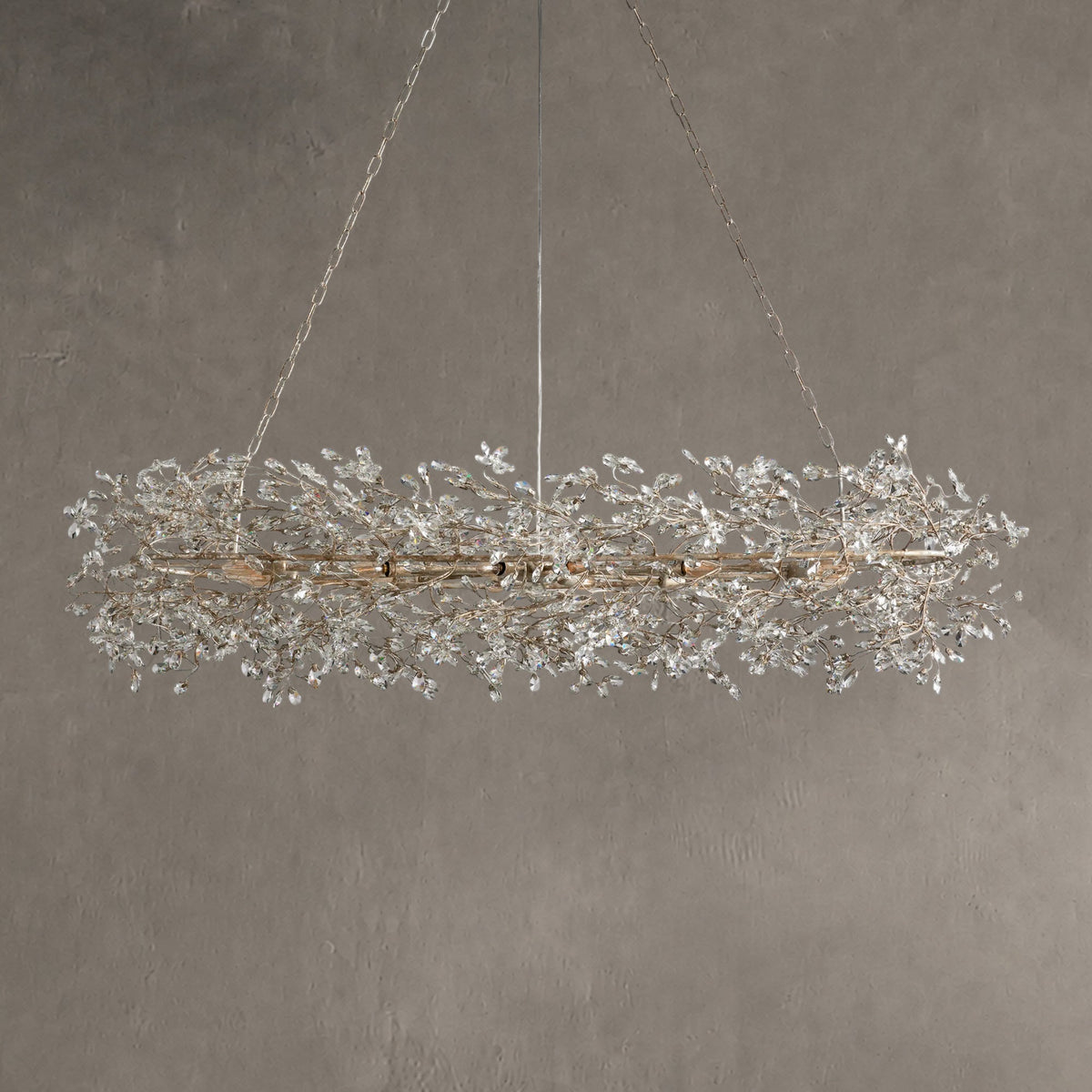 Bloomtress Oval Chandelier 62''74''