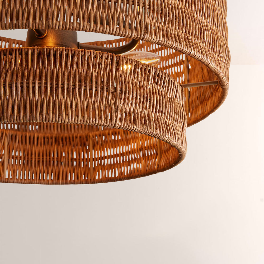 Weavefall Flush Mount